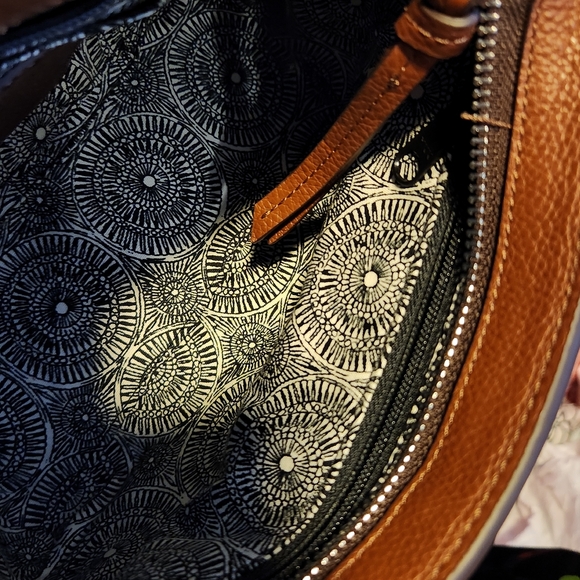 Brighton crossbody MINI bag INTERLOK ALESSA STRAW PURSE NEW - Picture 8 of 8